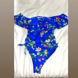 One piece bathing suit